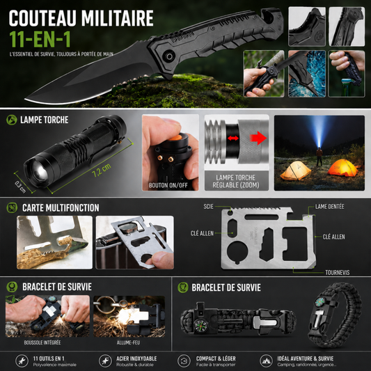 Kit Sac de Survie Complet